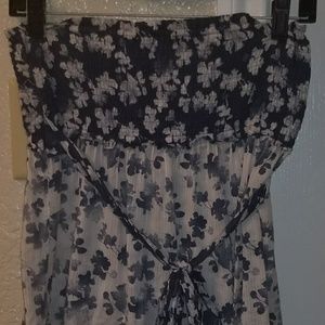 Hollister strapless shirt